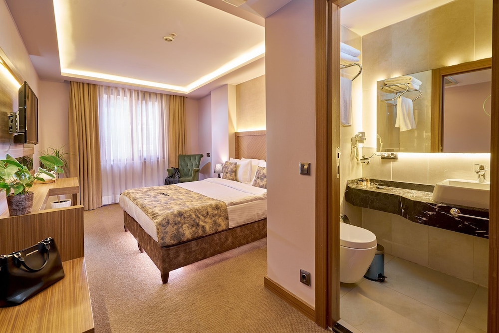 غرفة قياسية مفردة بسرير كوين، Atro Hotel 6/6