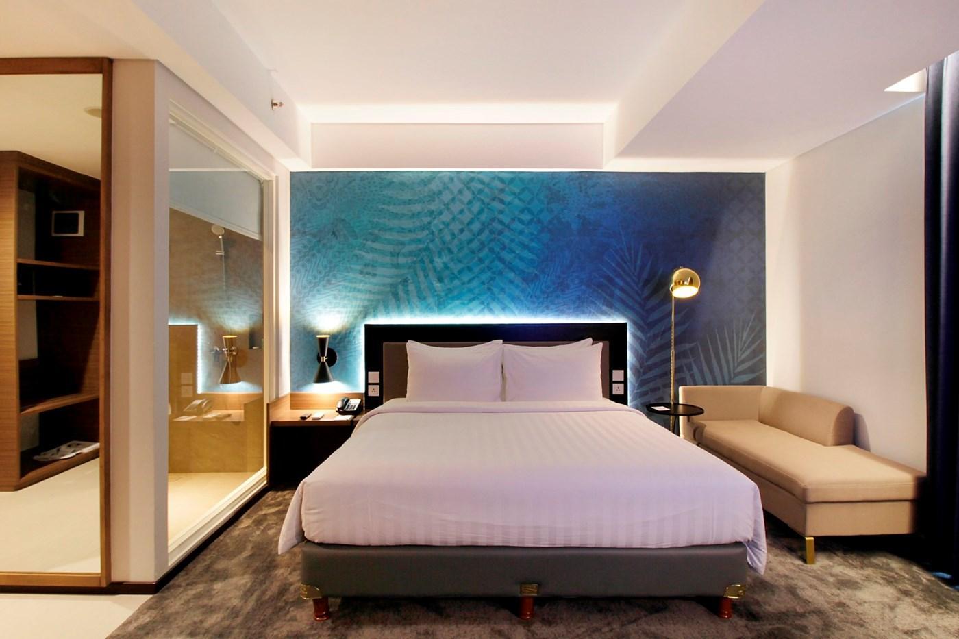 غرفة غراند ديلوكس بسرير فردي للمدخنين، Swiss-Belinn Airport Surabaya 2/2