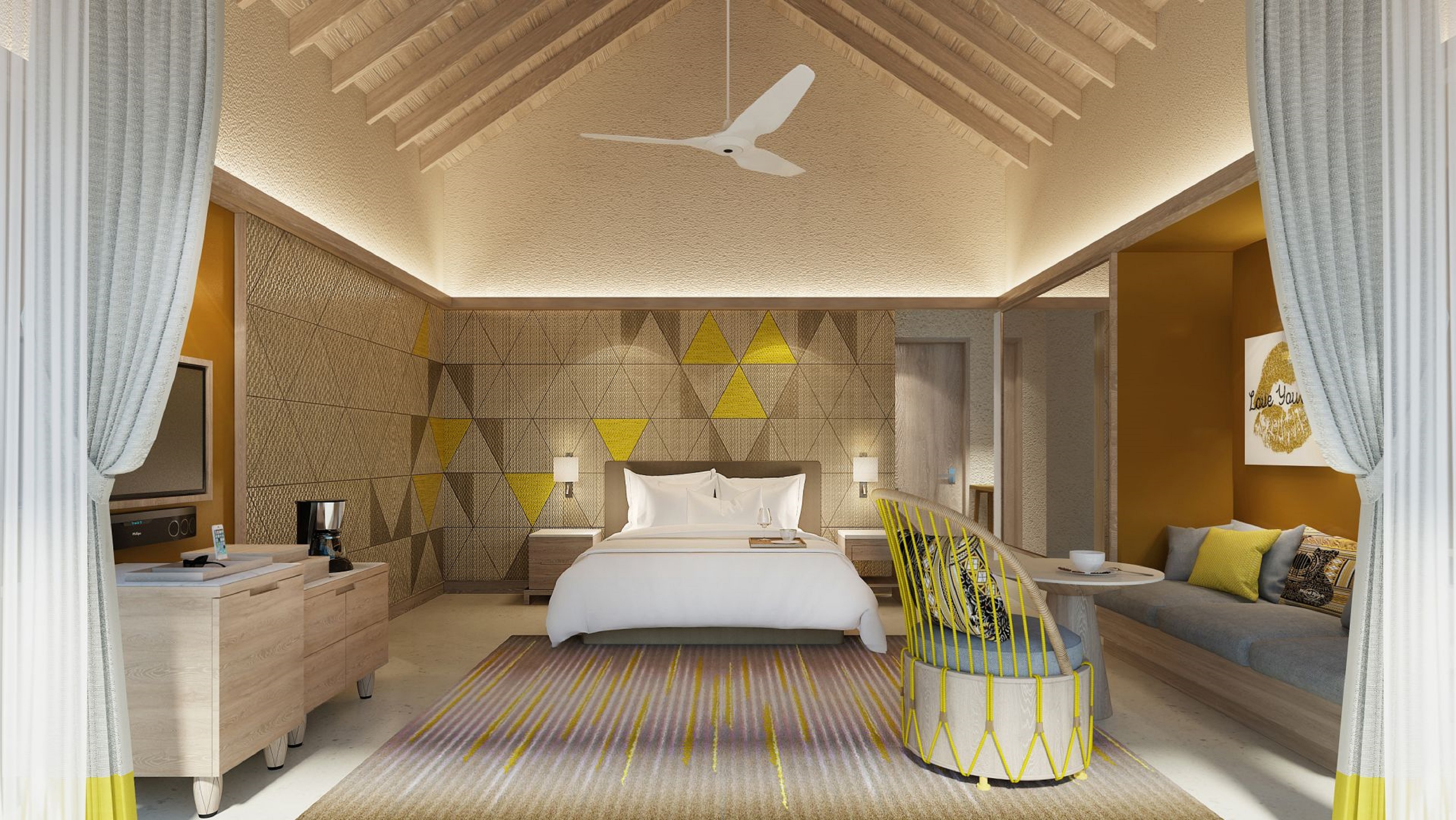 فيلا بسرير مزدوج، Hard Rock Hotel Maldives 2/2