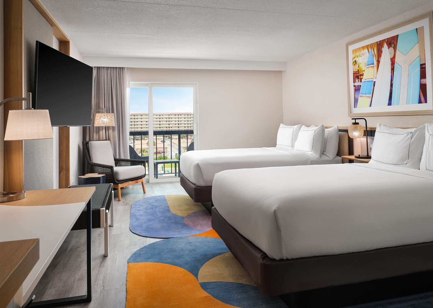 Room, Queen Bed, Partial View