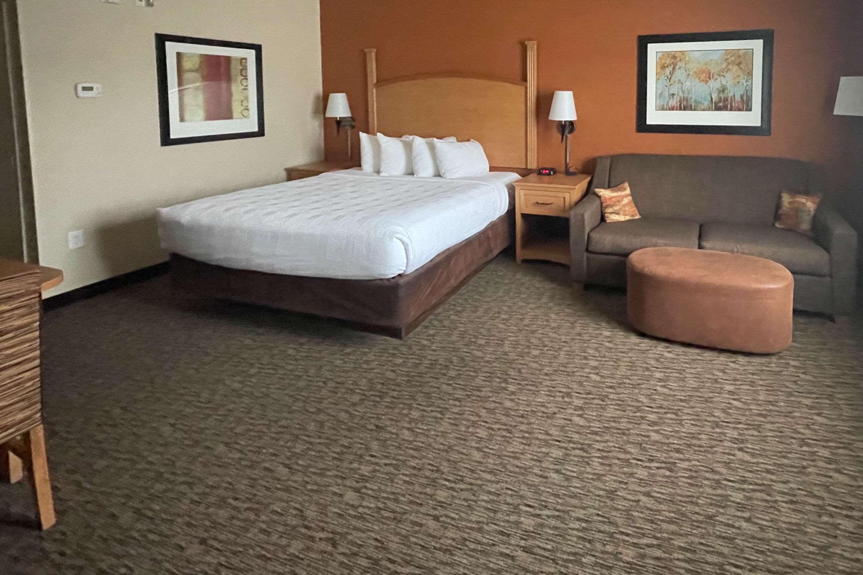 Efficiency, Suite, King Bed