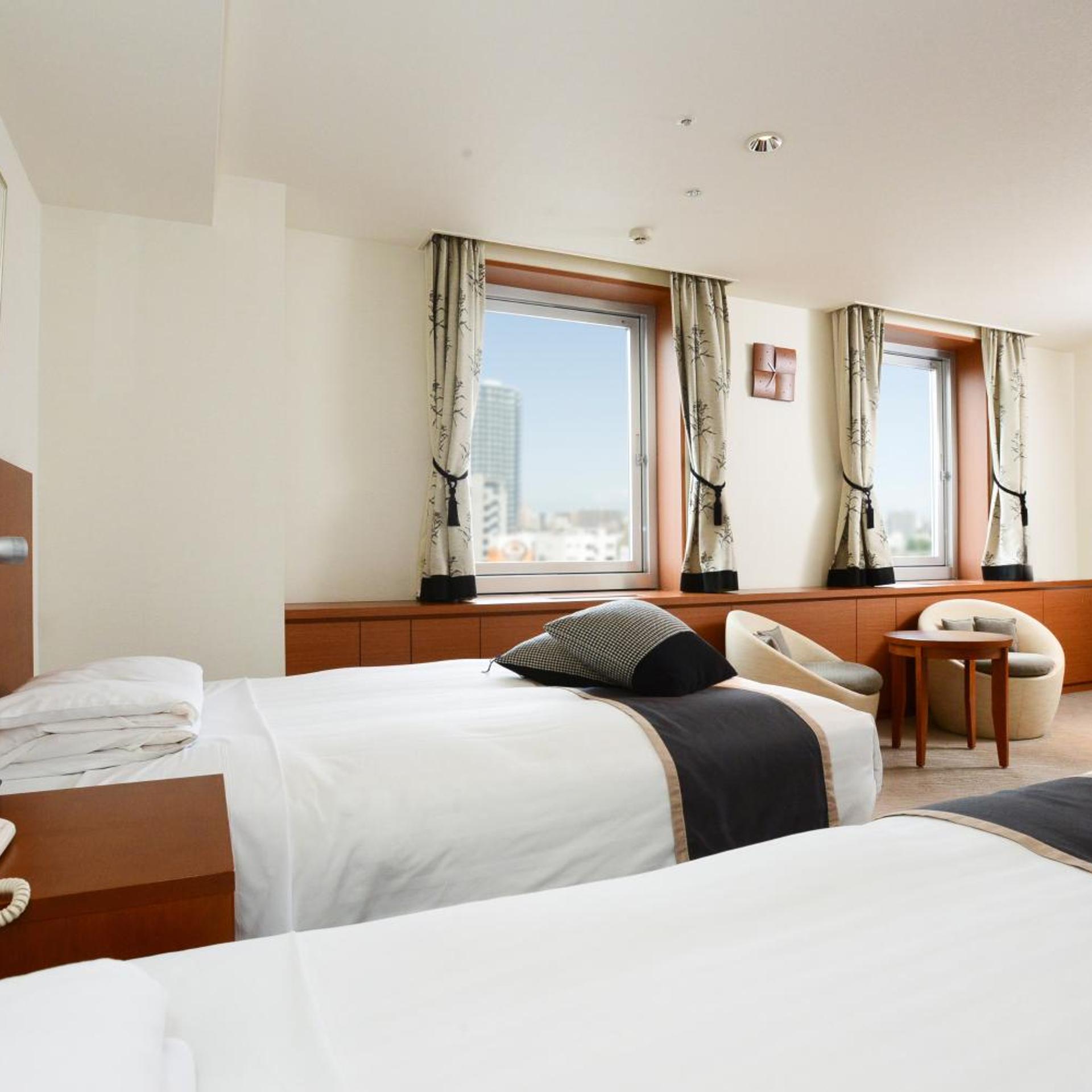 Deluxe, Twin Beds, City View, Executive Level