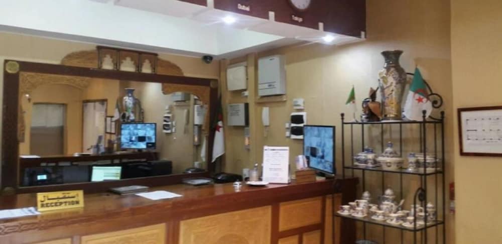 Lobby at Hotel Roza, ALGIERS