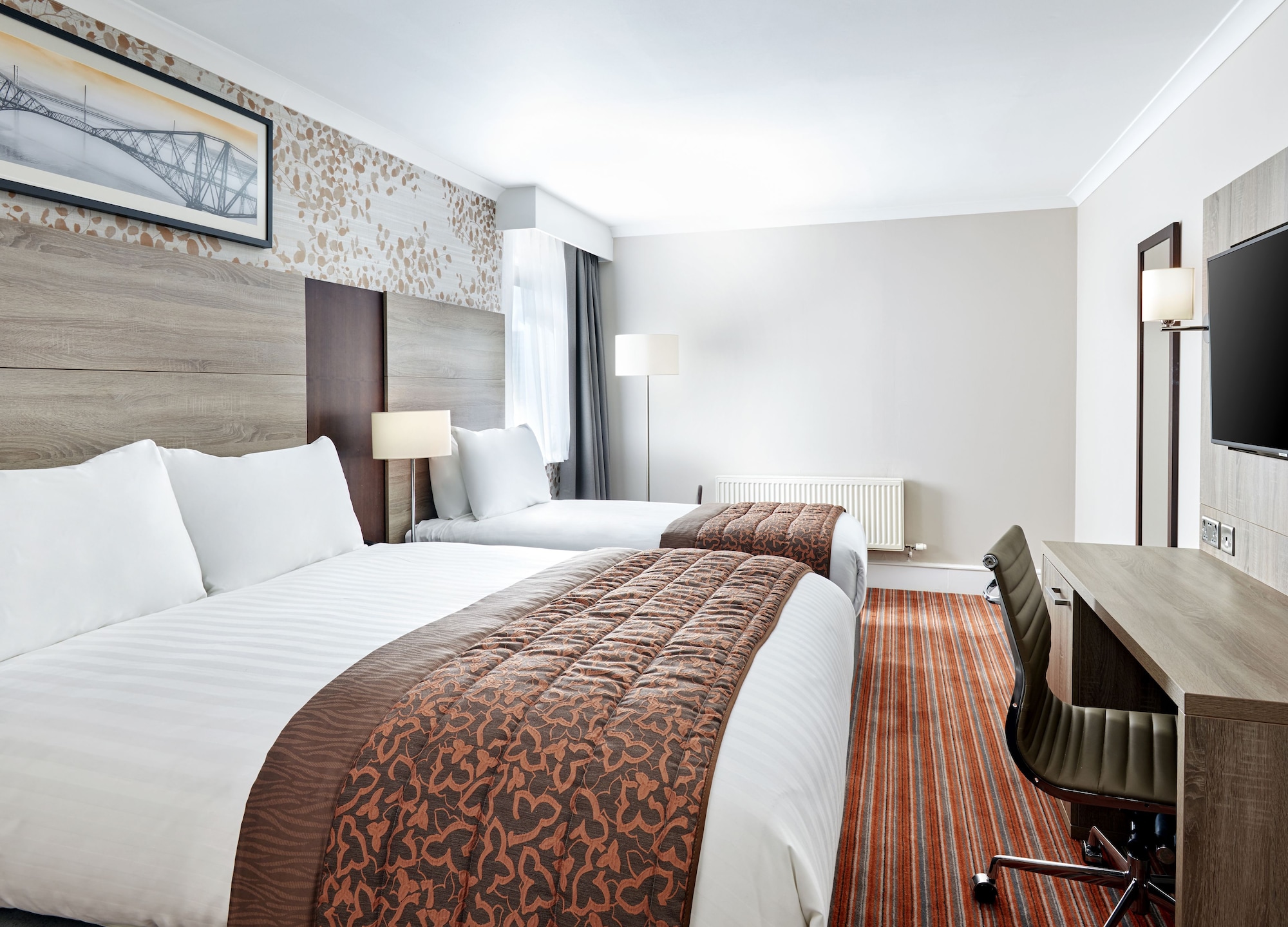 STANDARD, 1 DOUBLE AND 1 SINGLE BED