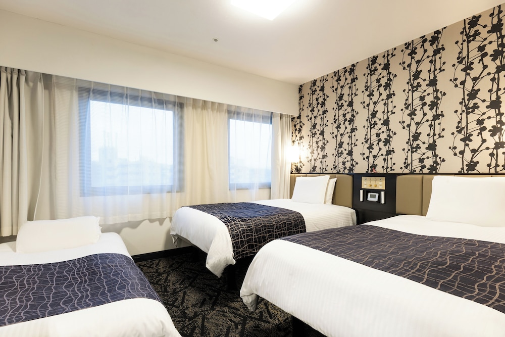 غرفة ثلاثية بسريرين منفصلين، APA Hotel Biwako Seta Ekimae 3/10