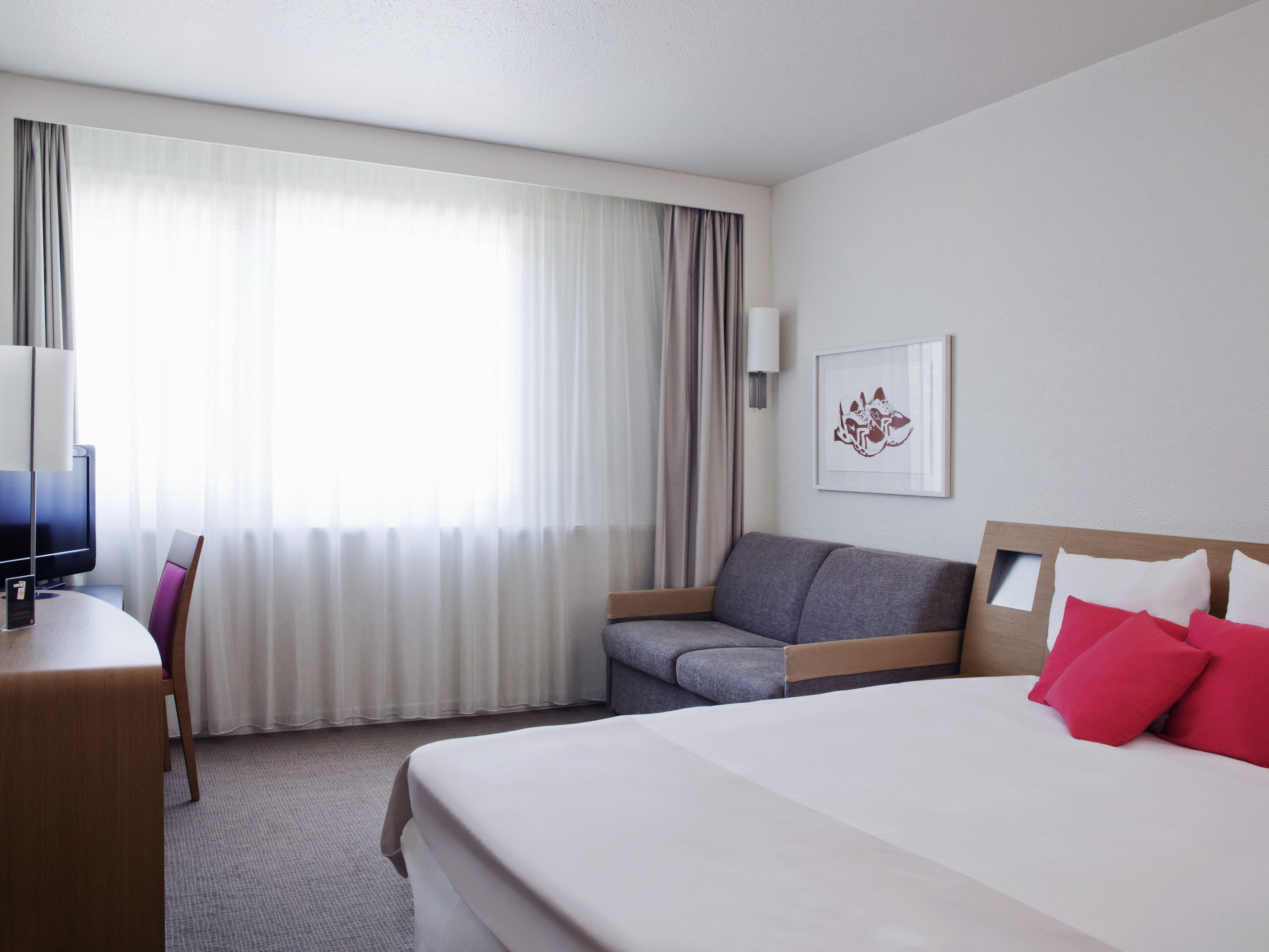 غرفة سوبيريور عائلية بسرير مزدوج، NOVOTEL LAUSANNE BUSSIGNY 2/10