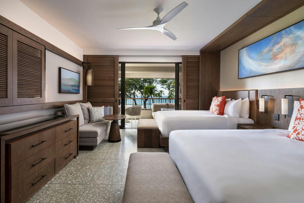 Renovated, Guest Room, 2 Queen Beds, Beach Front, Balcony