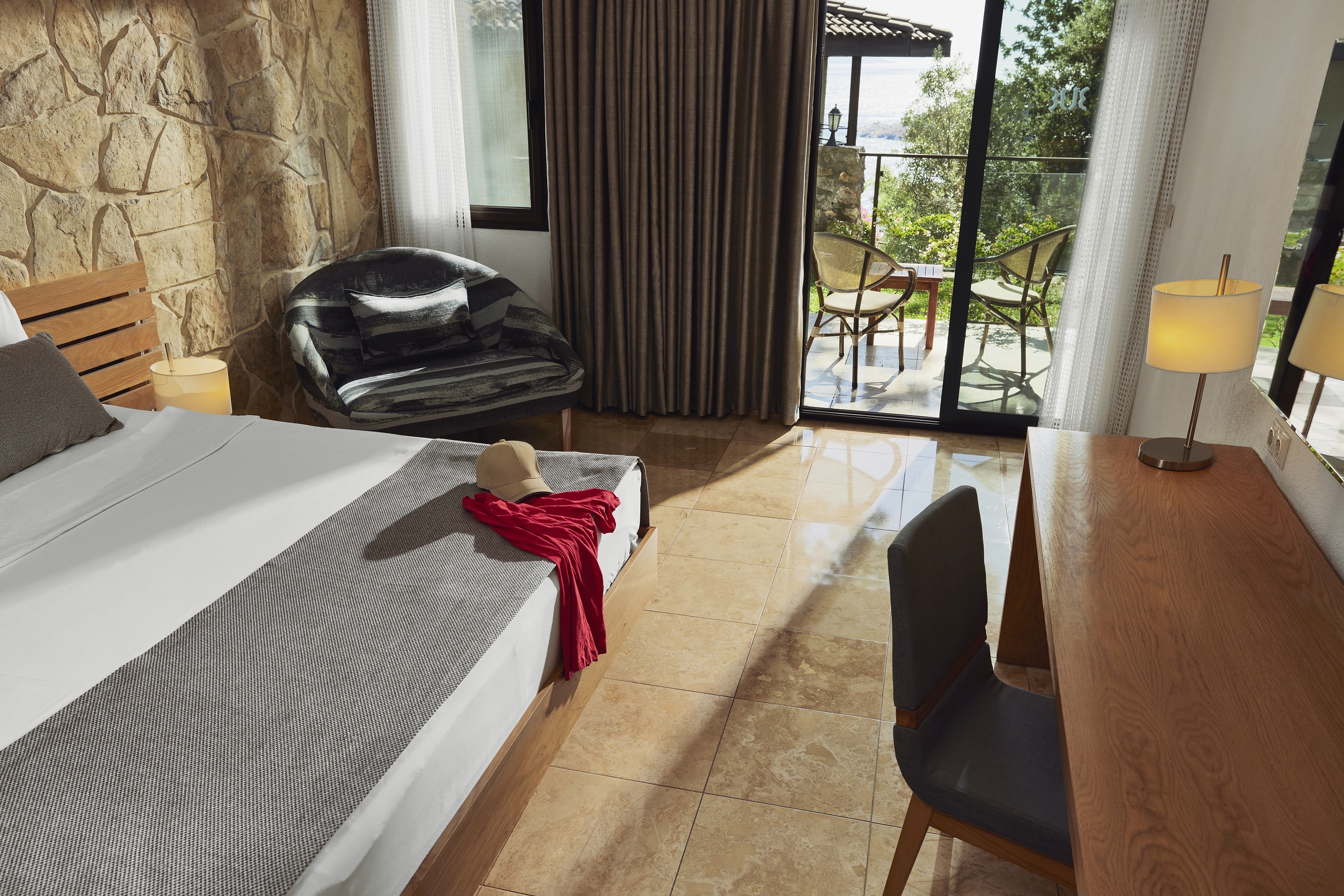 Room, Double Bed, Garden or Forest View