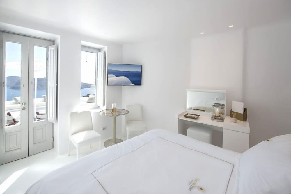 Room, Double Bed, Caldera View, Sea View