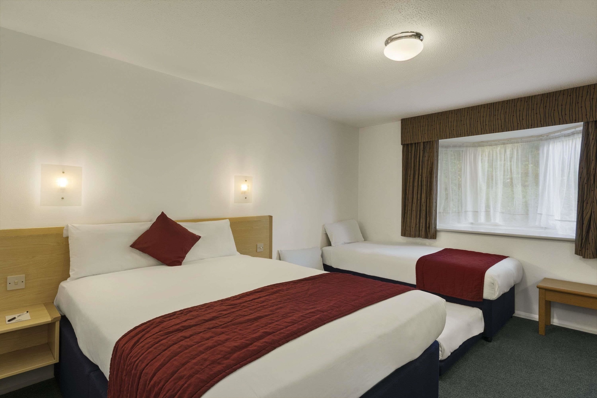 Family, Double Bed, Sofa