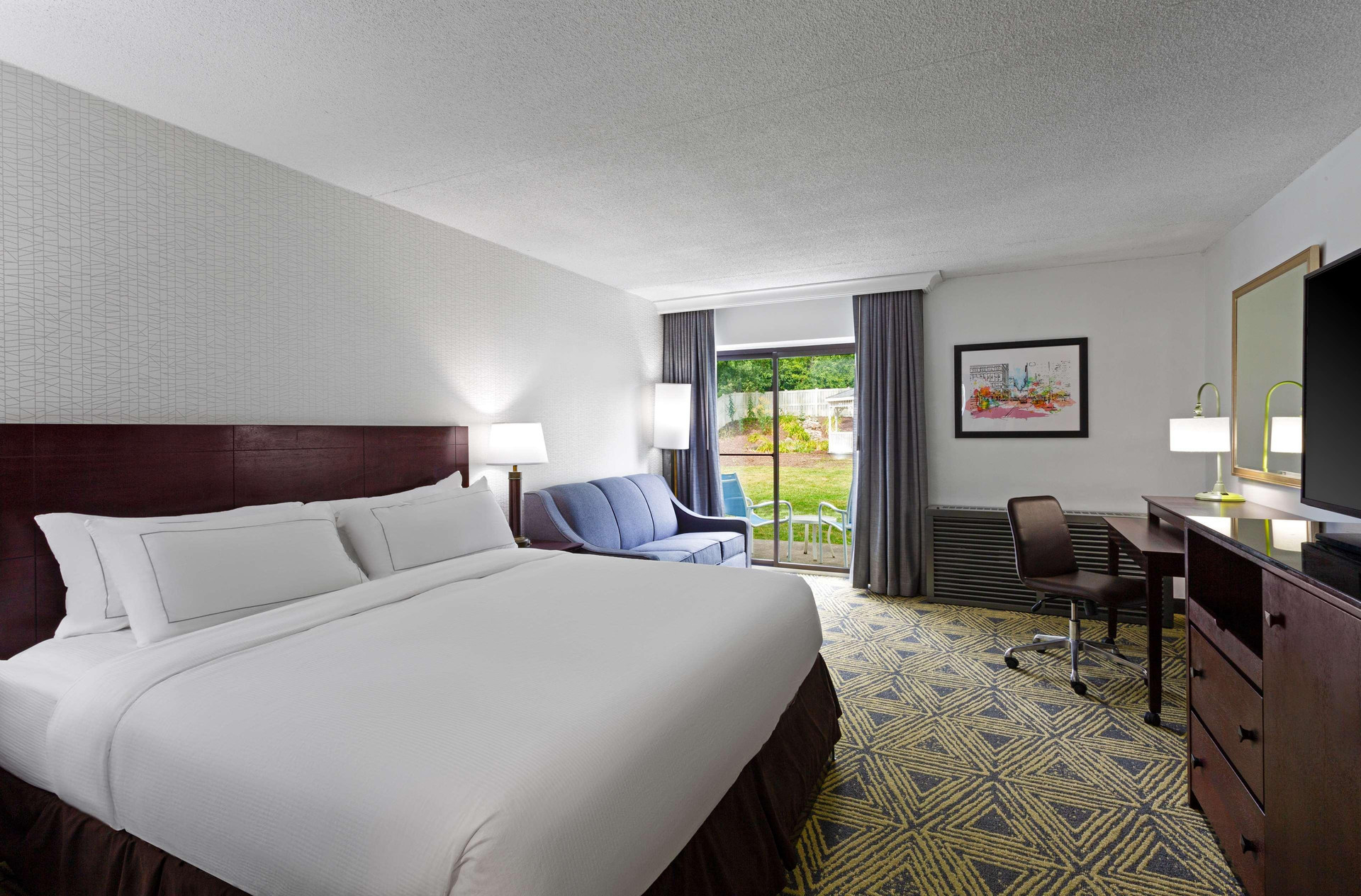 Room, King Bed, Pool Side, Patio