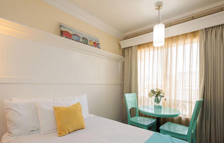 Upstairs, 2 Double Beds, Courtyard View
