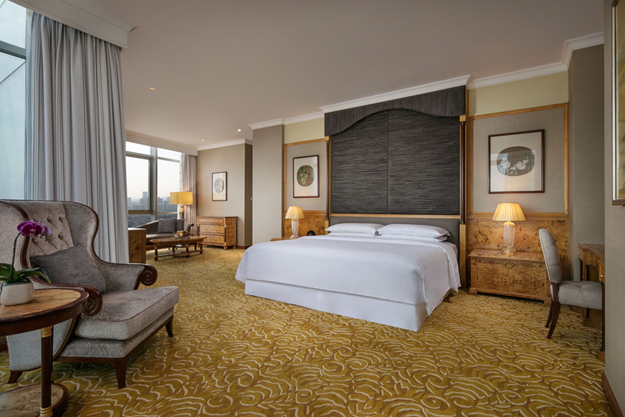 2 Bedrooms, Presidential, Tower, Suite, 2 King Beds, City View, Lounge Access