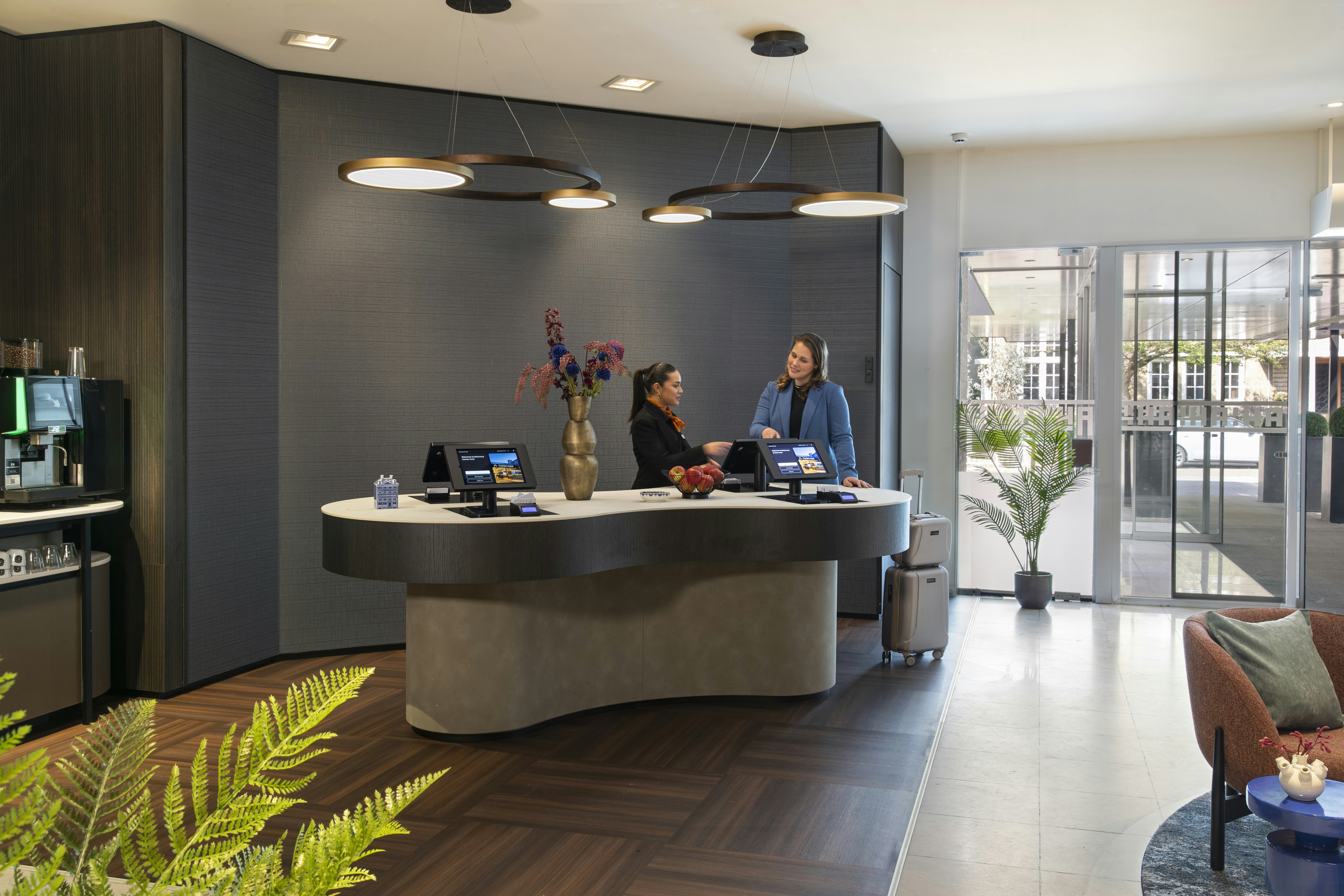 Lobby at Bilderberg Garden Hotel, AMSTERDAM