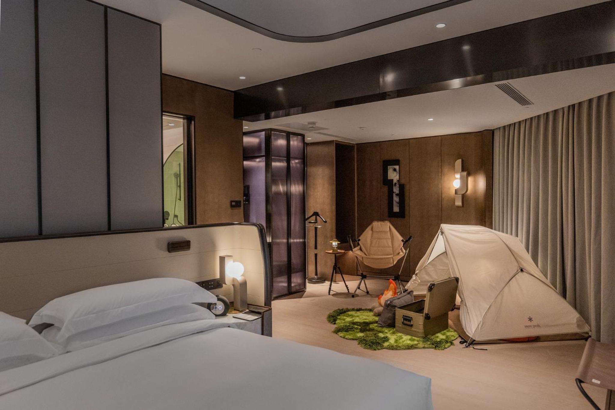 Theme, Camping, Premium, King Bed, Balcony