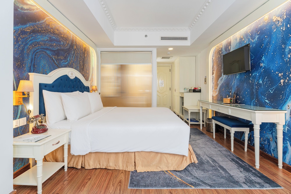 غرفة ديلوكس بسرير كوين بإطلالة على المدينة، Isena Nha Trang Hotel 5/10
