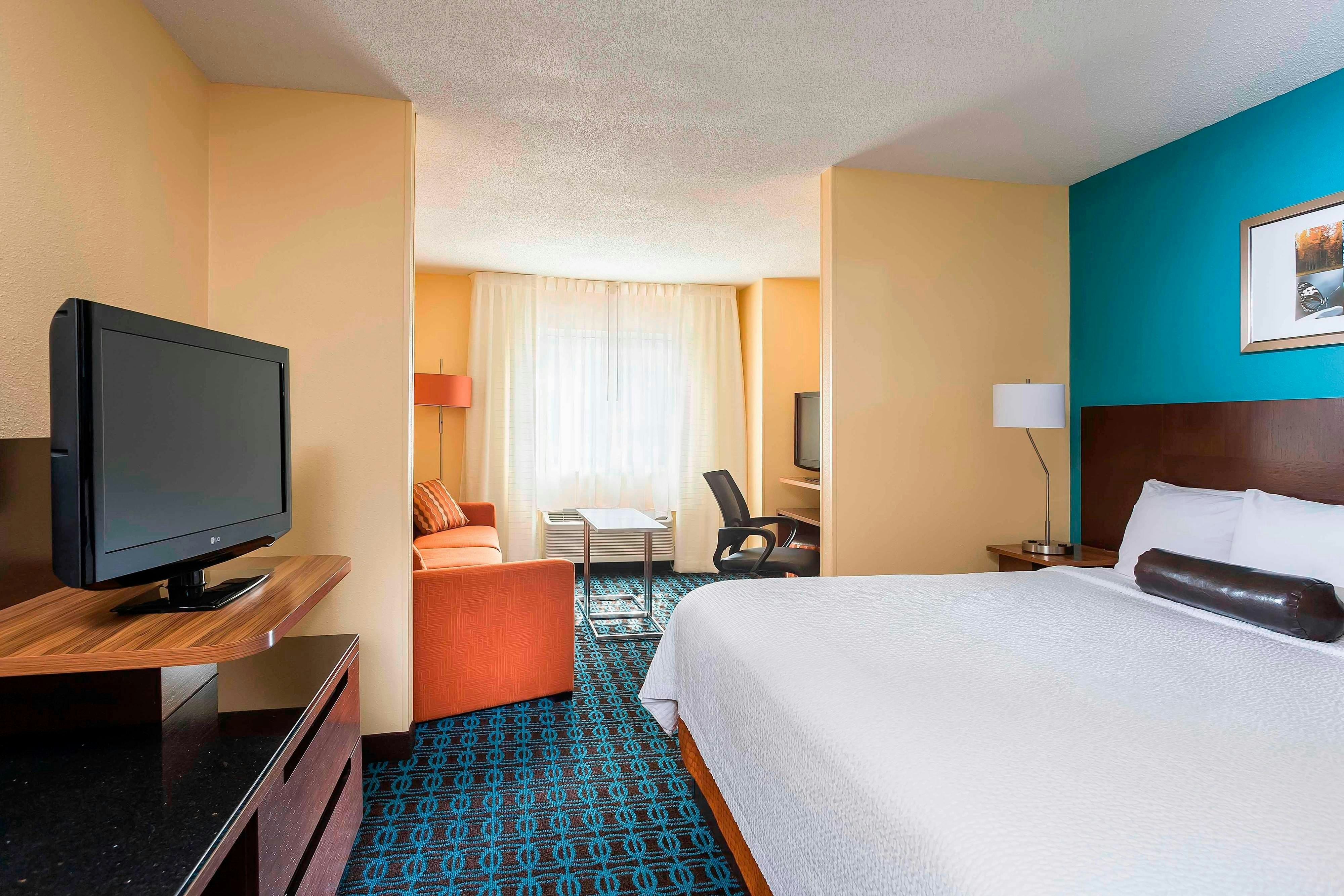 غرفة بسرير كينج، Fairfield Inn And Suites By Marriott Mansfield Ontario 4/4