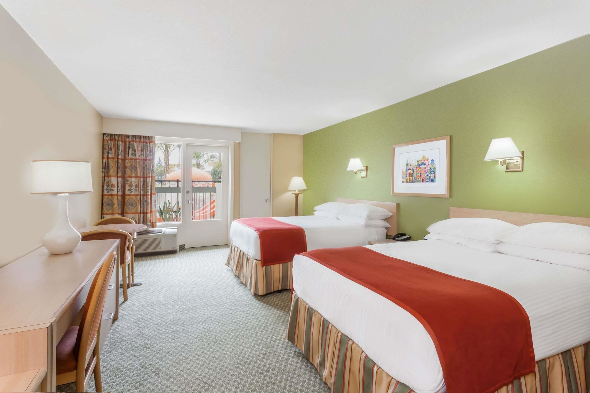 Economy, 2 Double Beds, Building 3 to 6