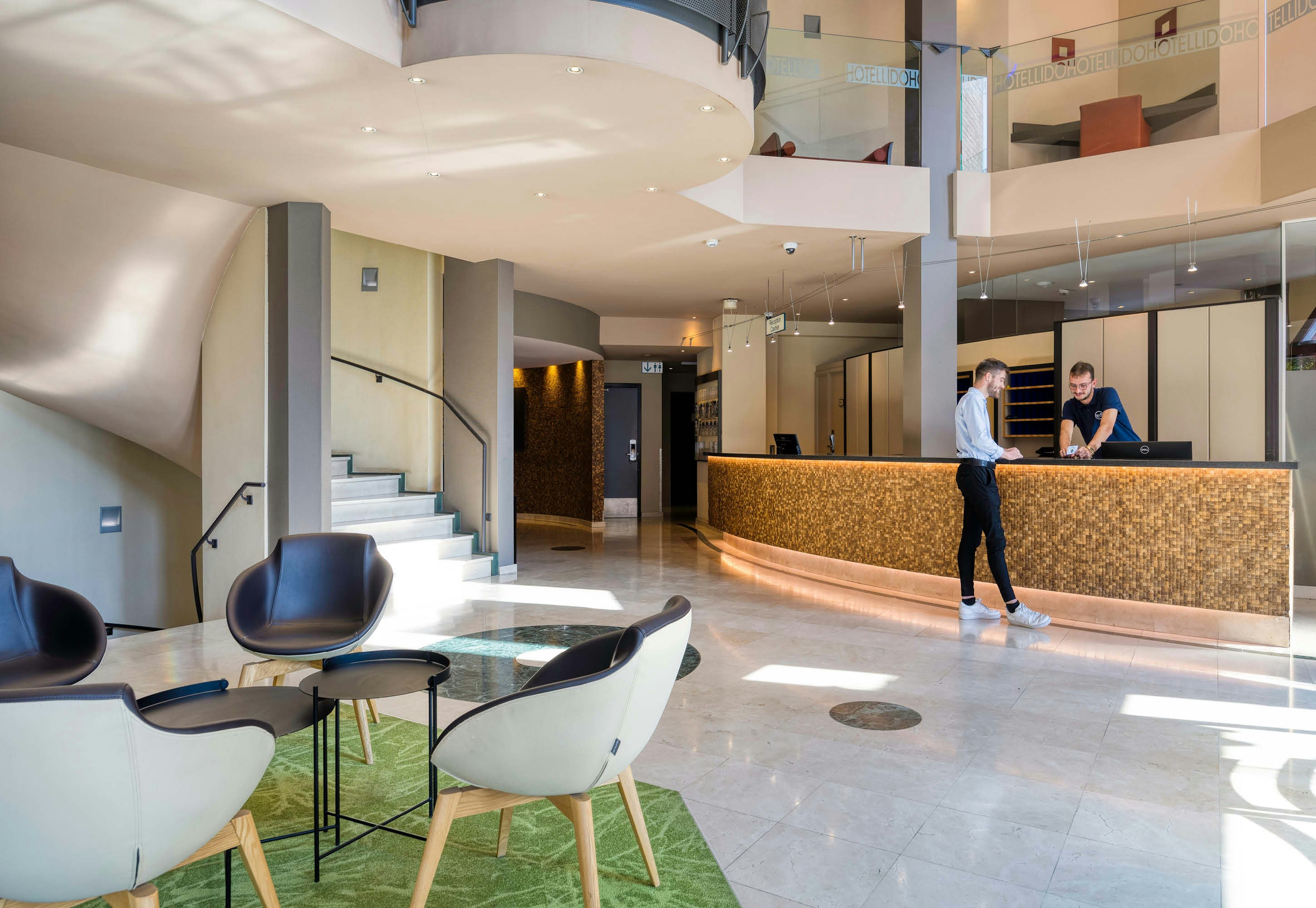 Lobby at B&B HOTEL Mons Centre, MONS