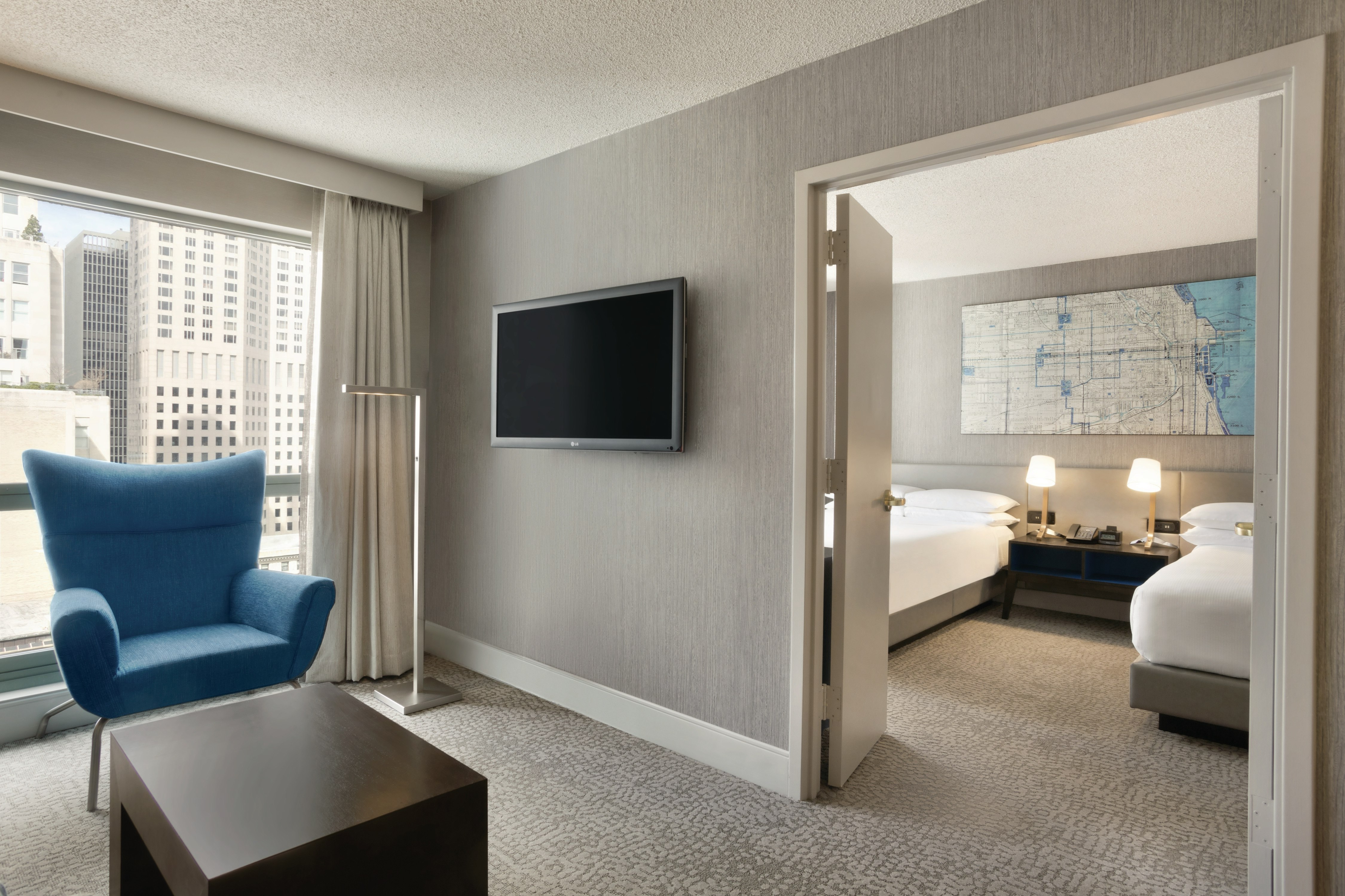 1 BEDROOM, SUITE, 2 DOUBLE BEDS