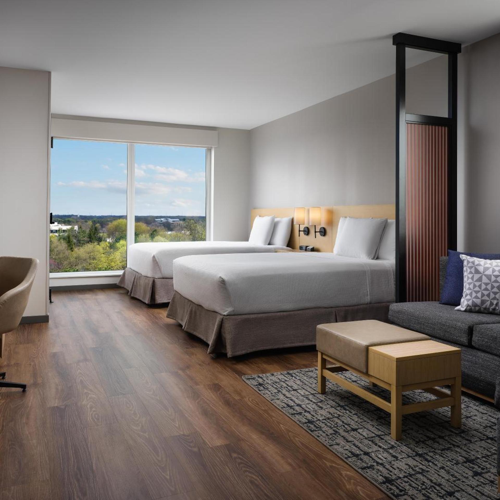 Room, King Bed, Sofa, Bathtub, Accessible
