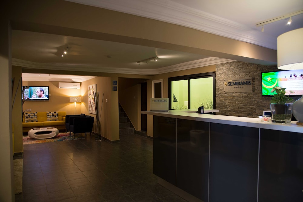 Lobby at Semiramis Hotel Centre Ville, NOUAKCHOTT
