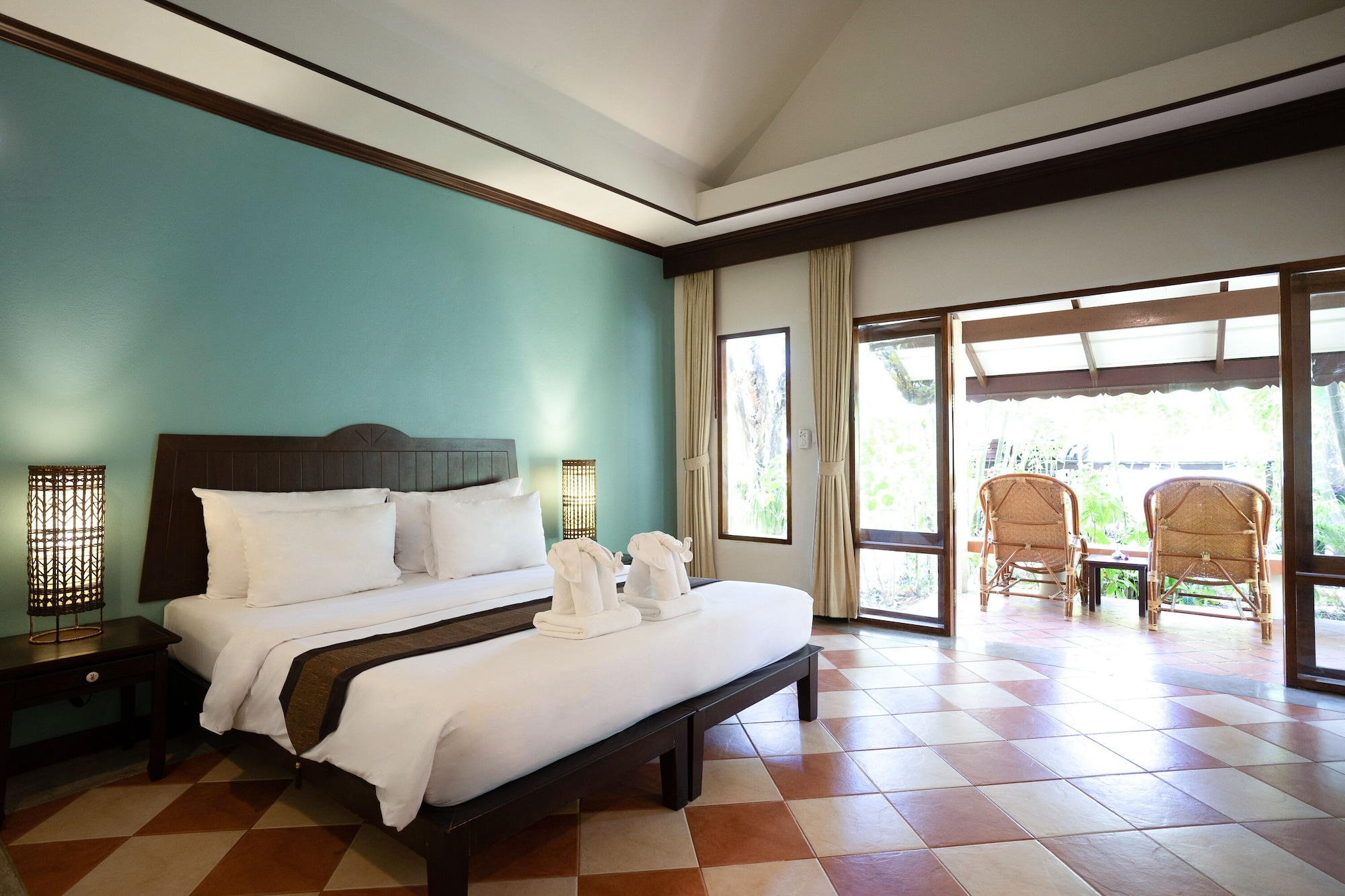 TROPICAL, GARDEN, VILLA