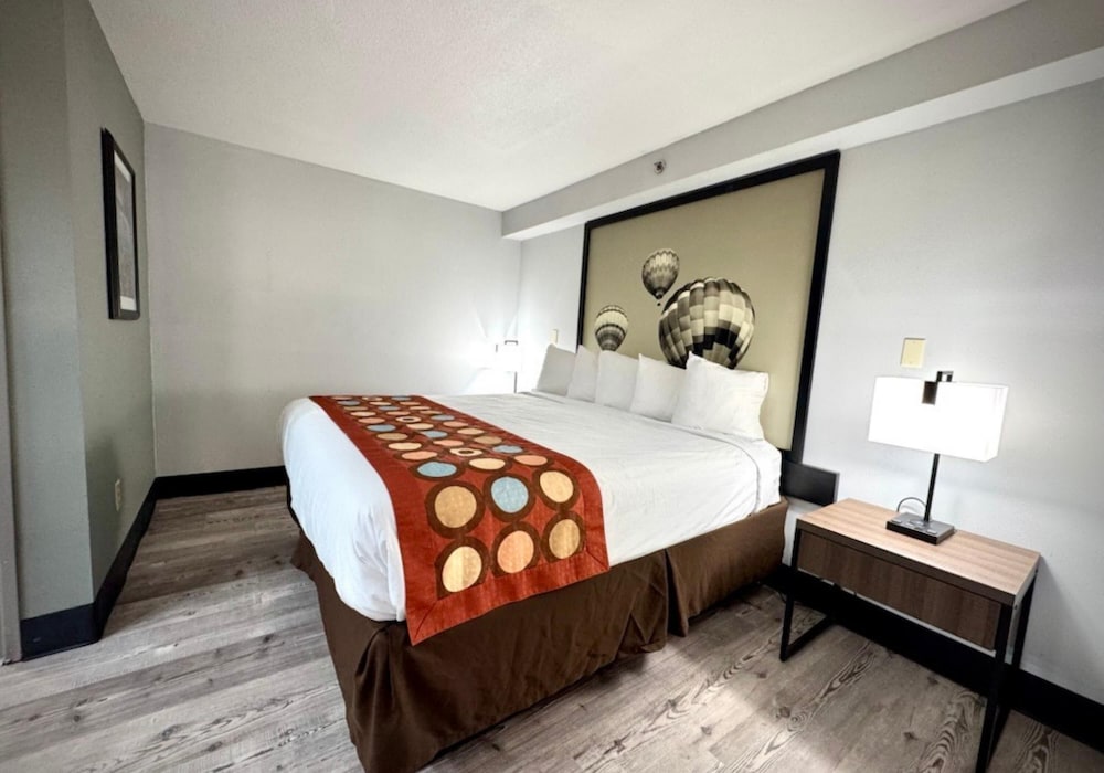 جناح بسرير كينج مع أريكة، SureStay Plus by Best Western Cannon A.F.B. 2/7