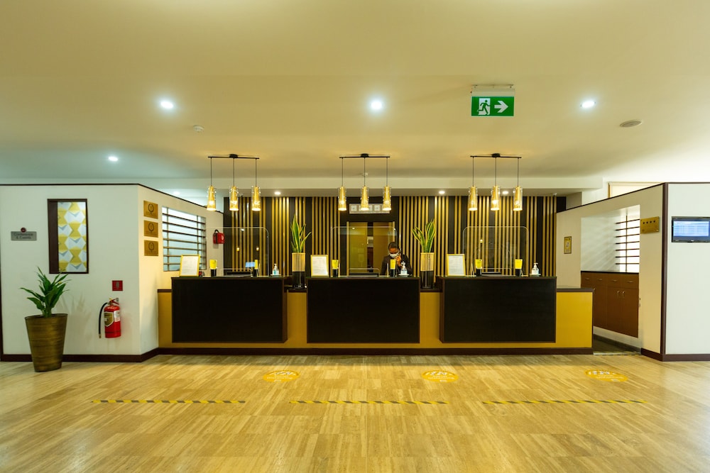 Lobby at Accra City Hotel, ACCRA