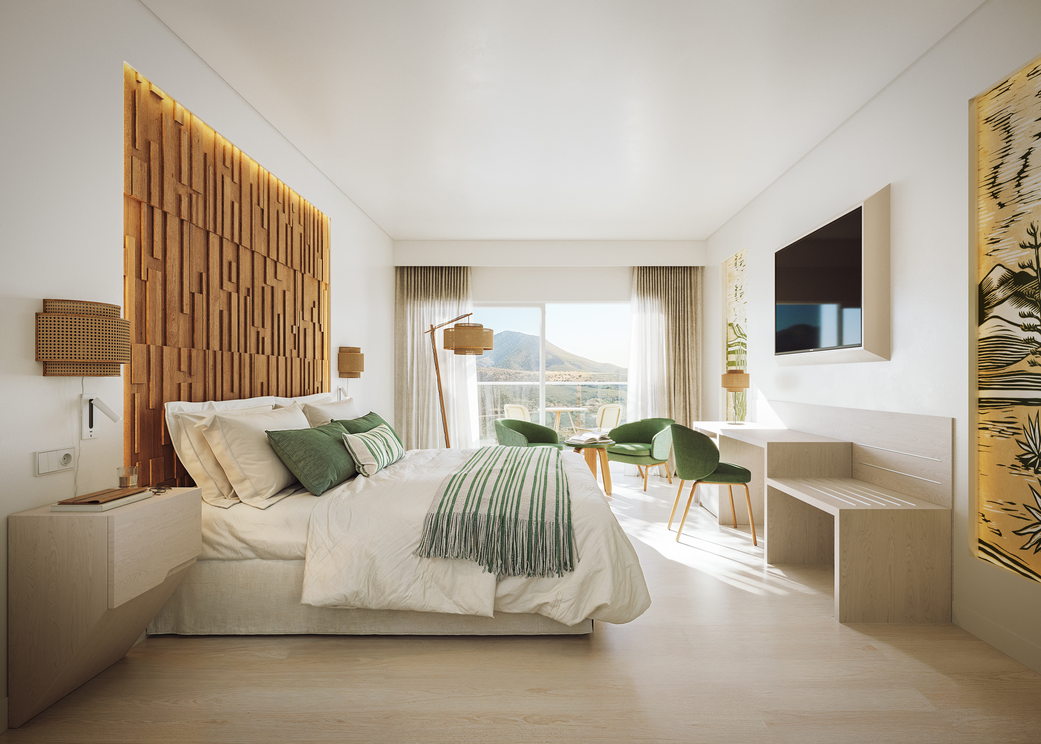 Connecting, Double Bed