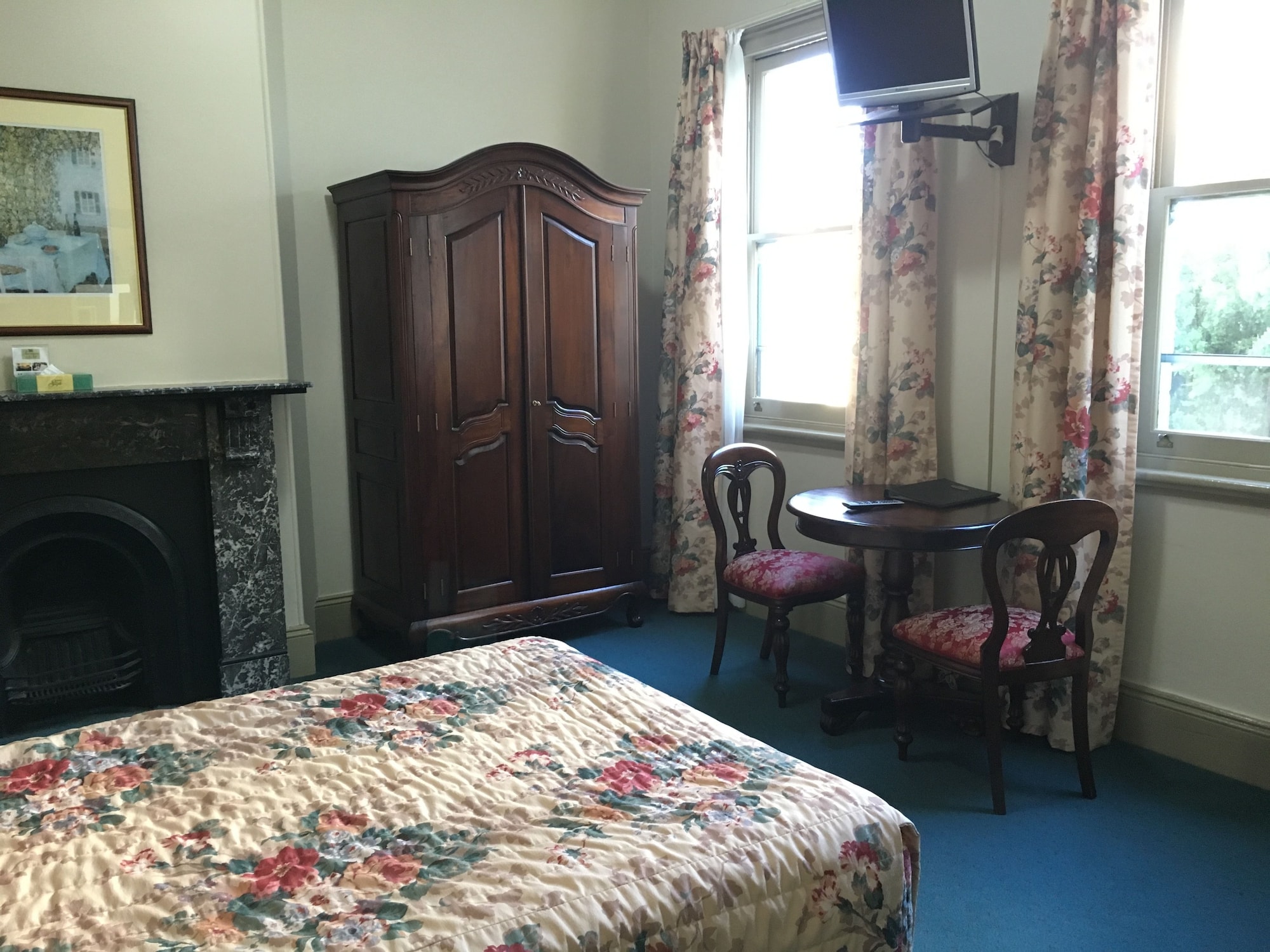 Room, Double Bed, Garden Area