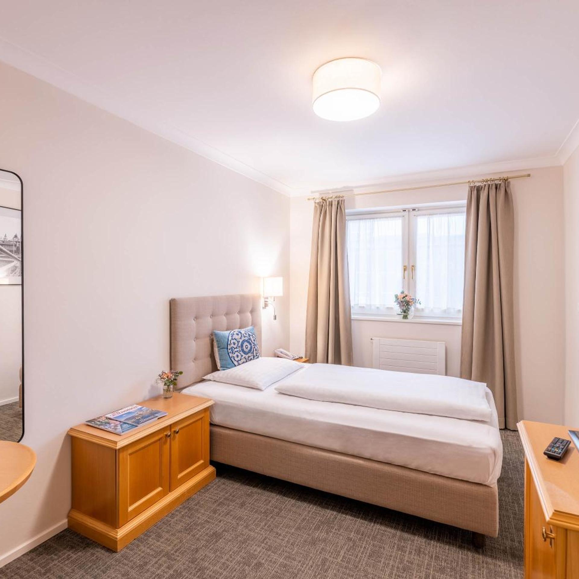 غرفة مفردة صغيرة، Altstadthotel Wolf Dietrich 2/5