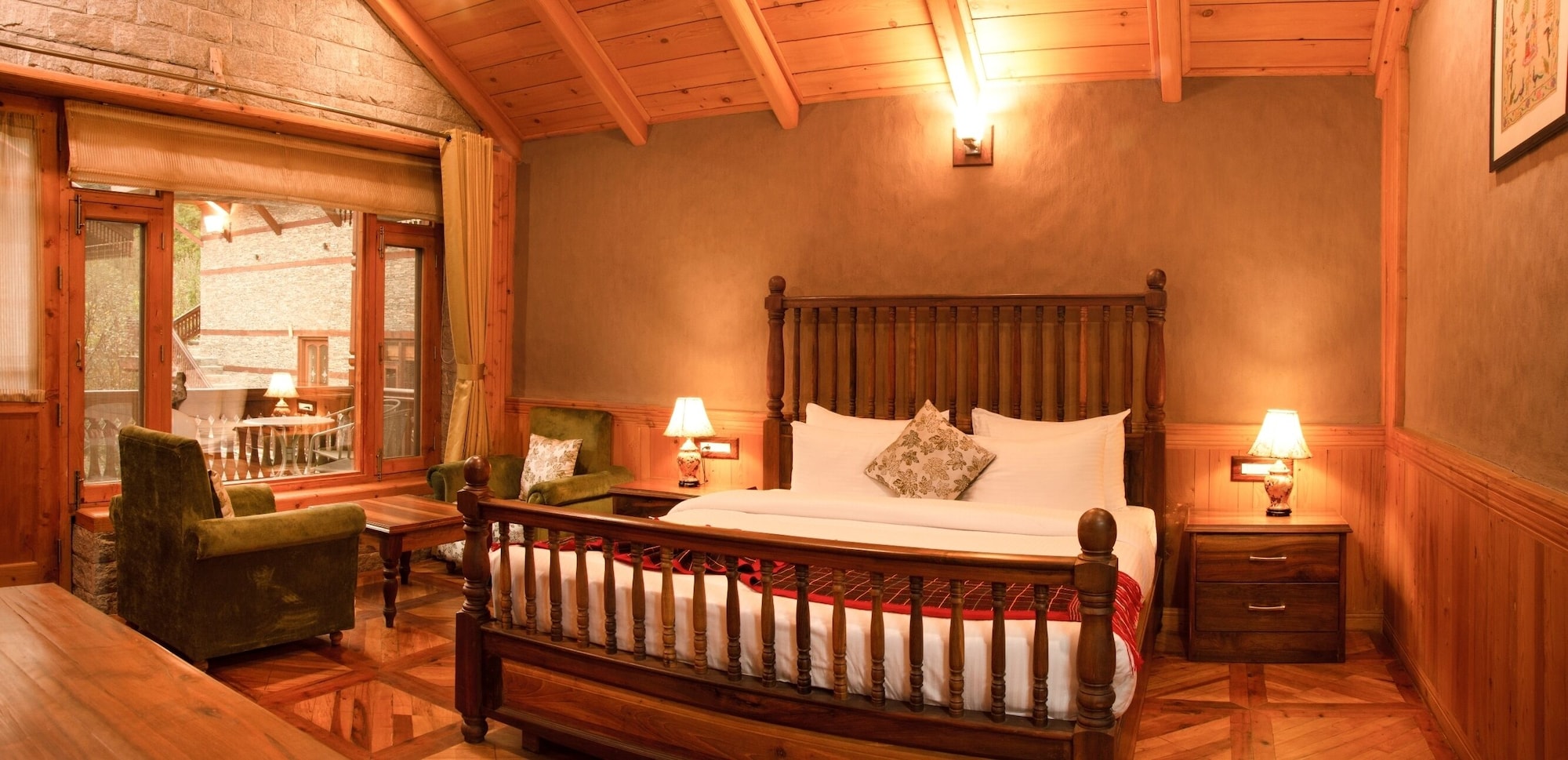MOUNTAIN, KING BED
