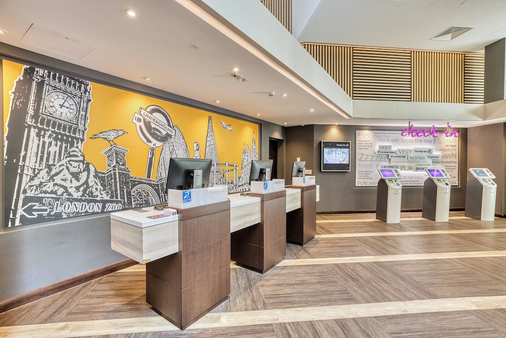 Lobby at Premier Inn London Paddington (Paddington Basin) Hotel, LONDON