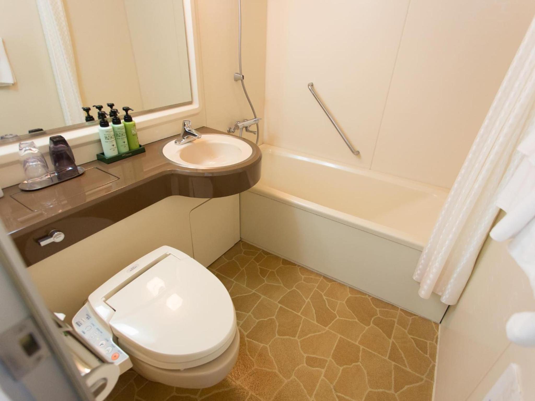 غرفة بسرير نصف مزدوج، HOTEL AreaOne SAKAIMINATO MARINA 5/6