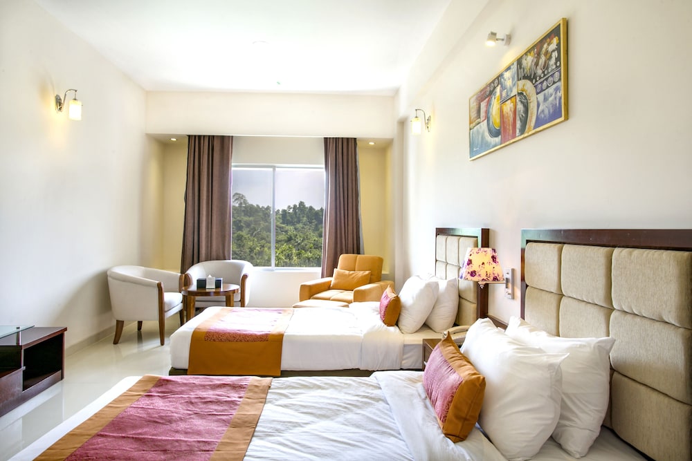 Superior, Triple, 1 King and 1 Single Beds, Hill View