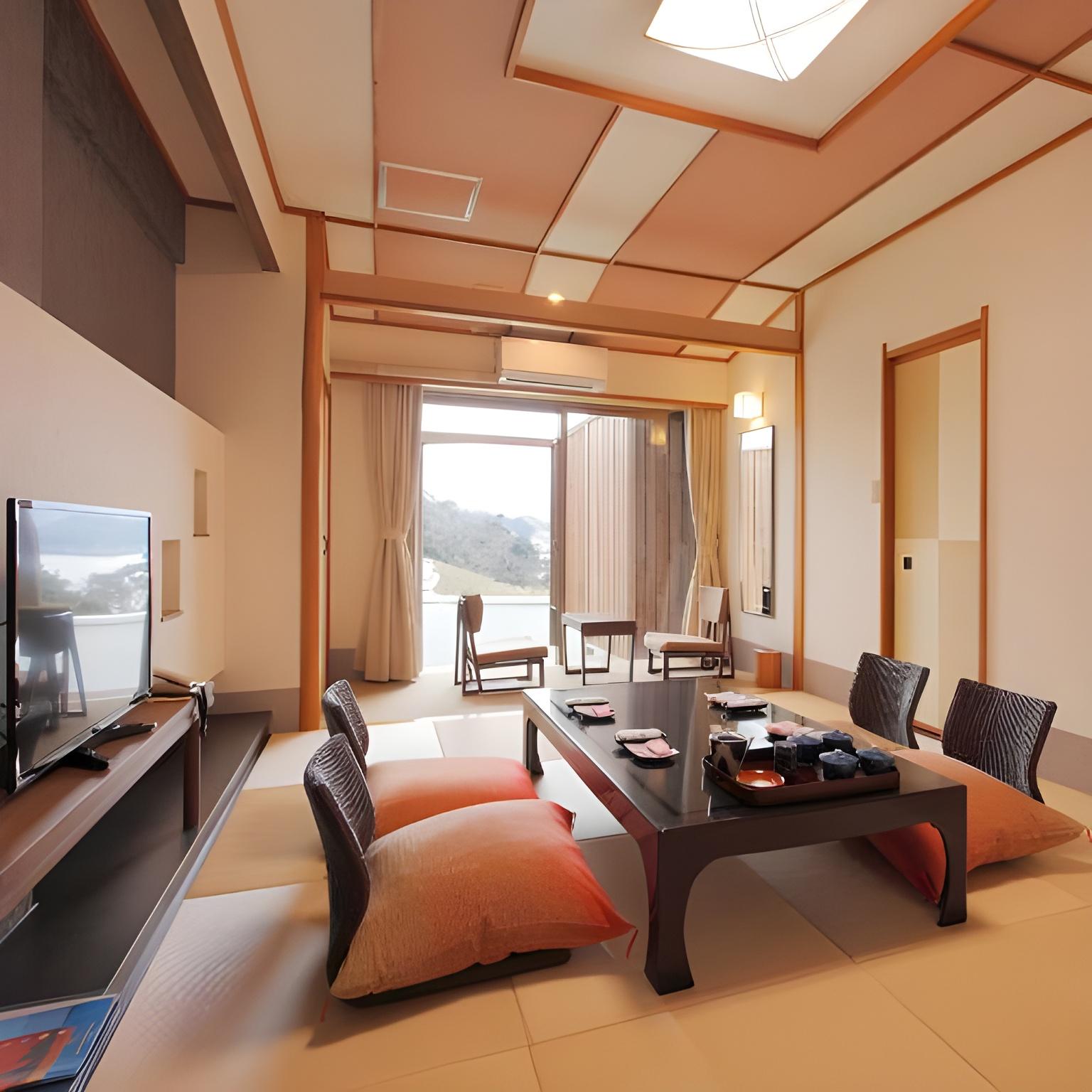 Japanese, Ocean View, Outdoor Bath, Tatami