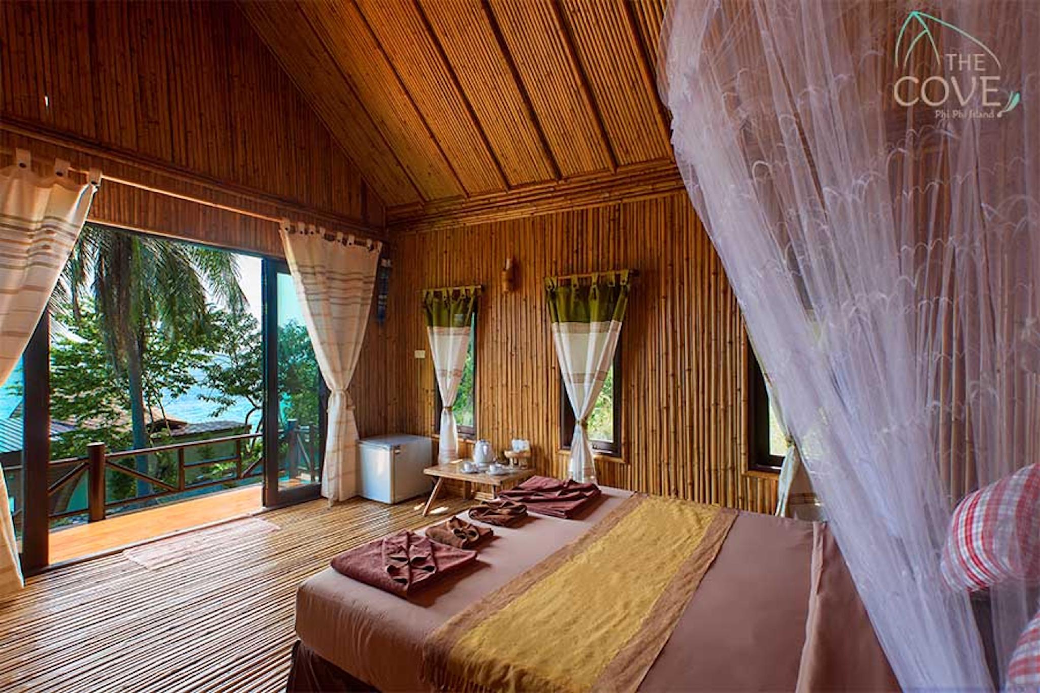 Garden, Bamboo, Bungalow