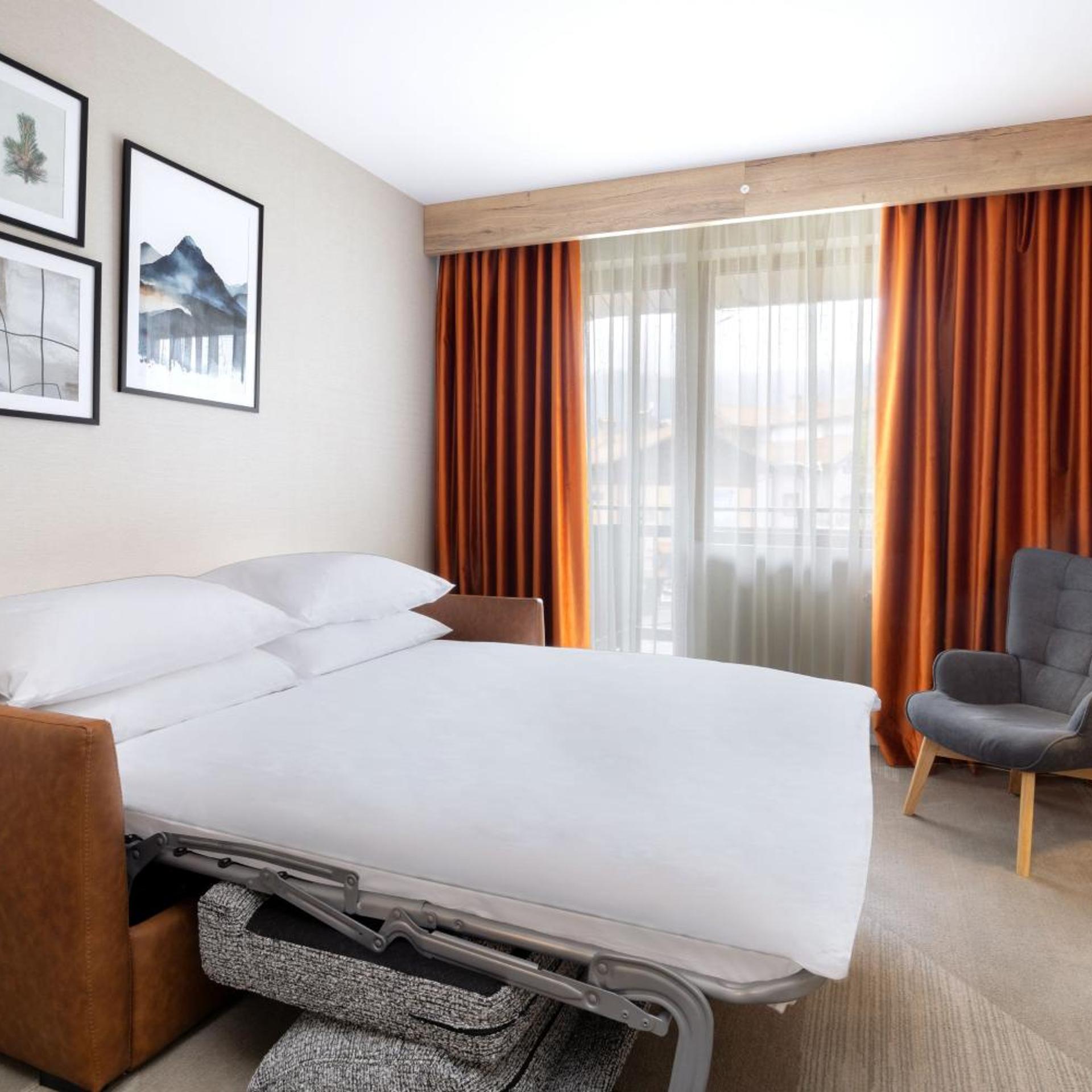 Loft, Suite, King Bed, Sofa
