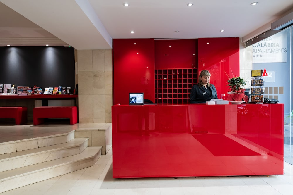 Lobby at Aparthotel Atenea Calabria, BARCELONA