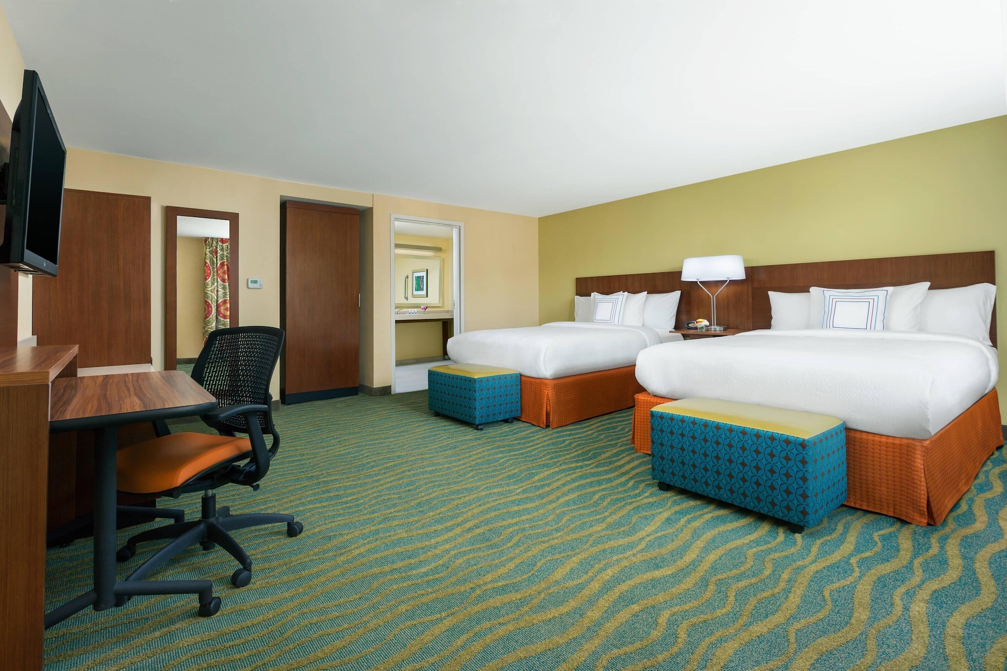 غرفة بسريرين كوين، Fairfield Inn Suites Key West At the Keys Collection 7/11