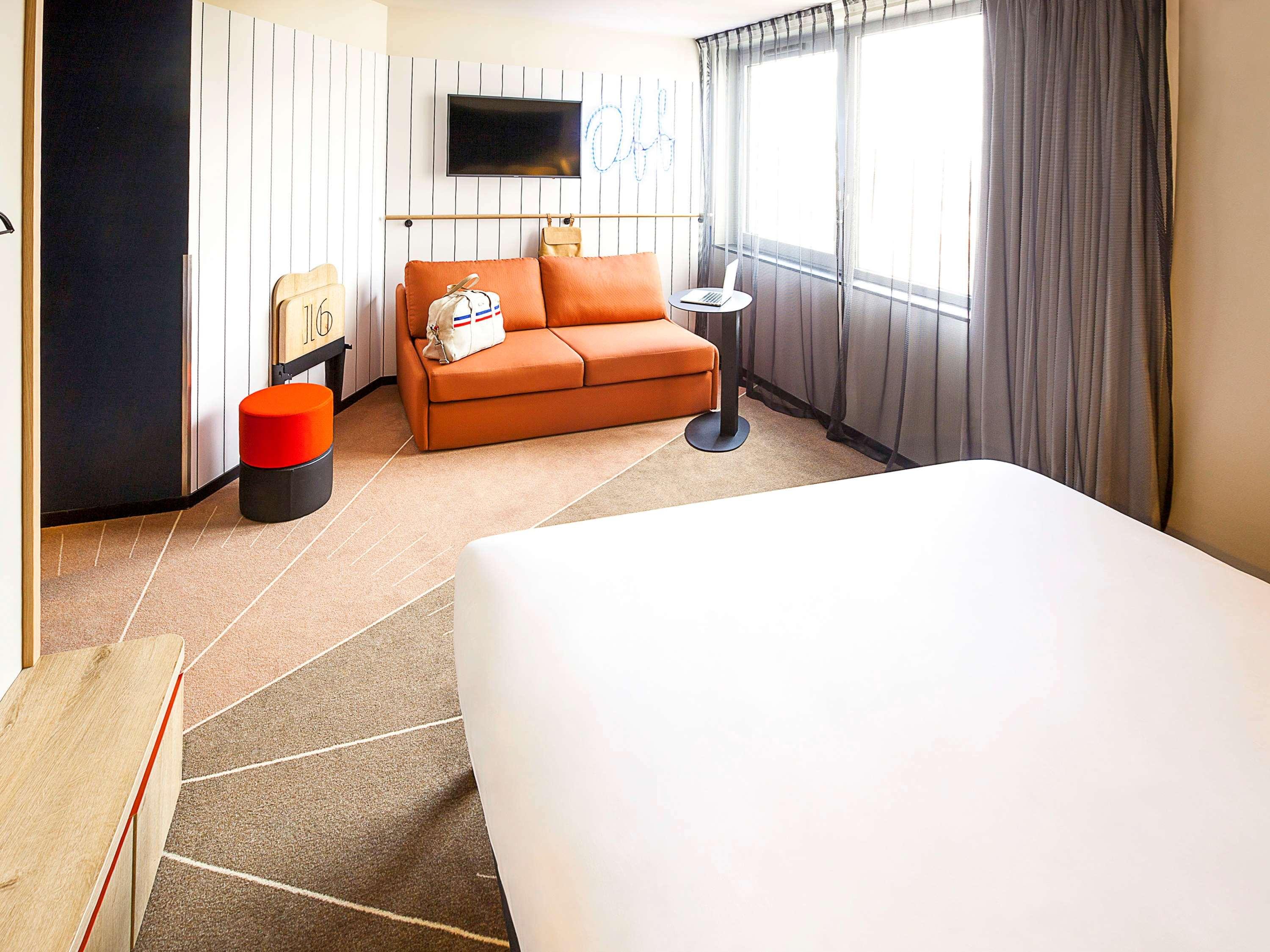 جناح عائلي قياسي بسرير مزدوج مع أريكة، Ibis Styles Paris 16 Boulogne 3/4