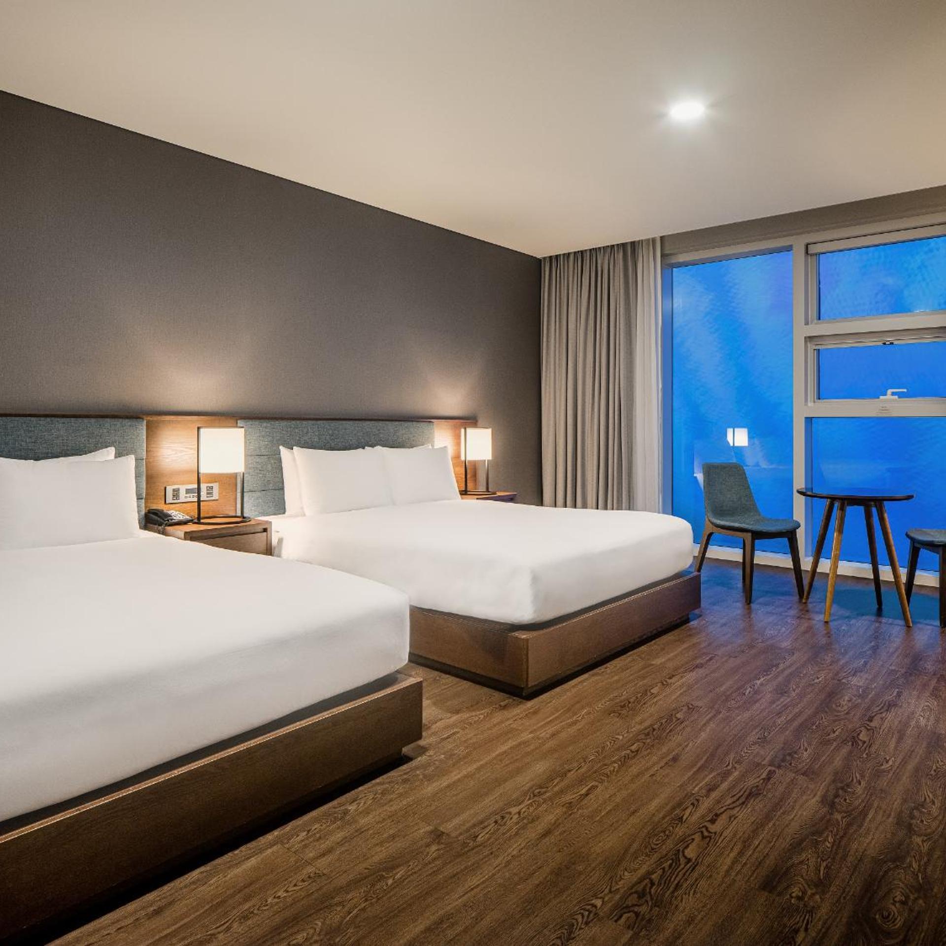 Premium, Double Bed, Partial Ocean View, High Floor