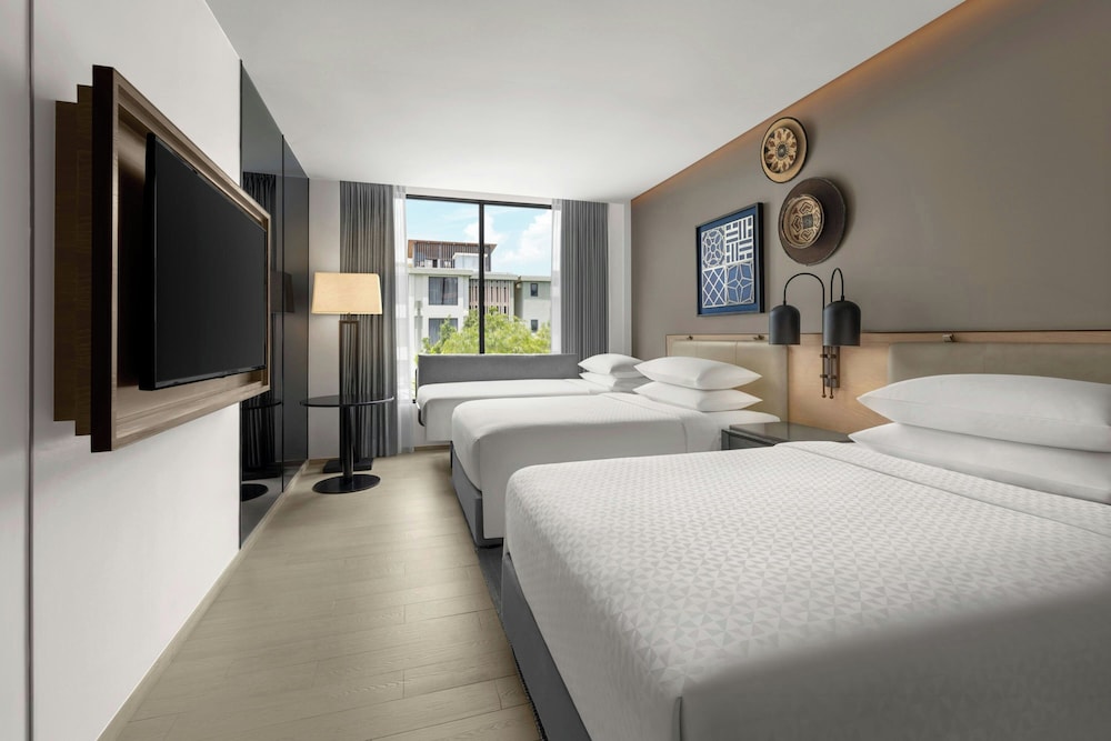 Room, 2 Double Beds, Sofa
