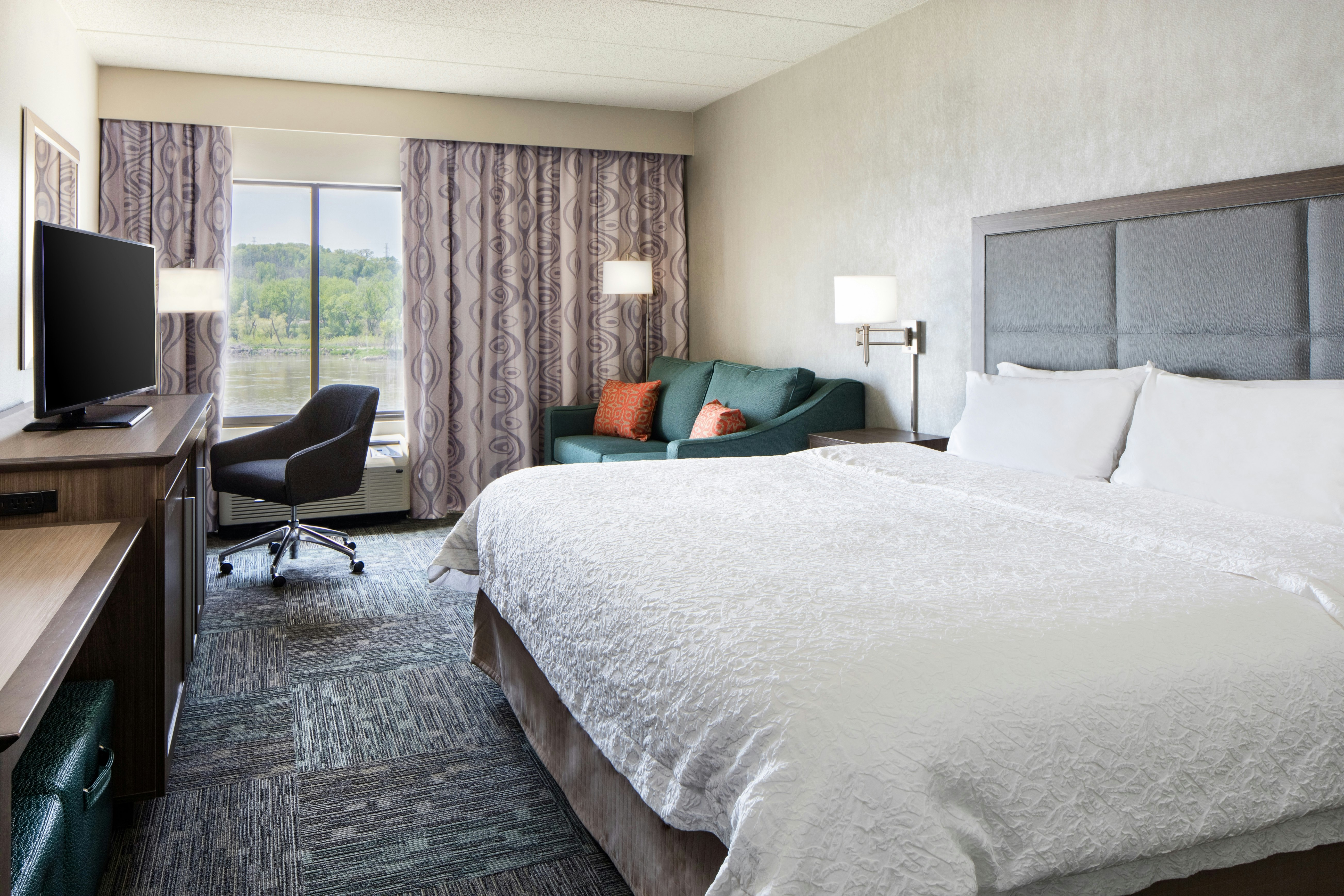 Study, King Bed, Sofa