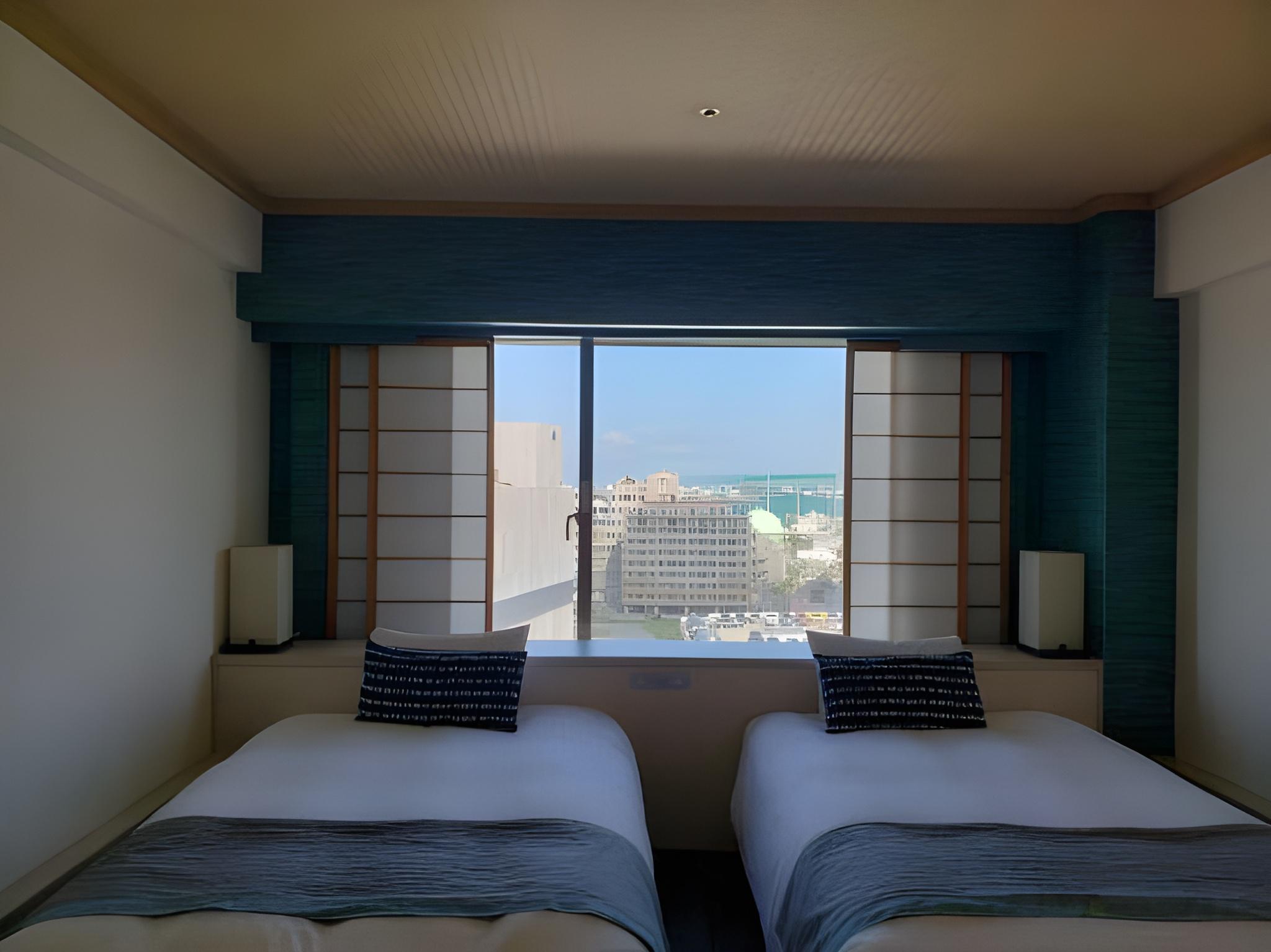 Semi Room, Japanese, 2 Semi Double Beds