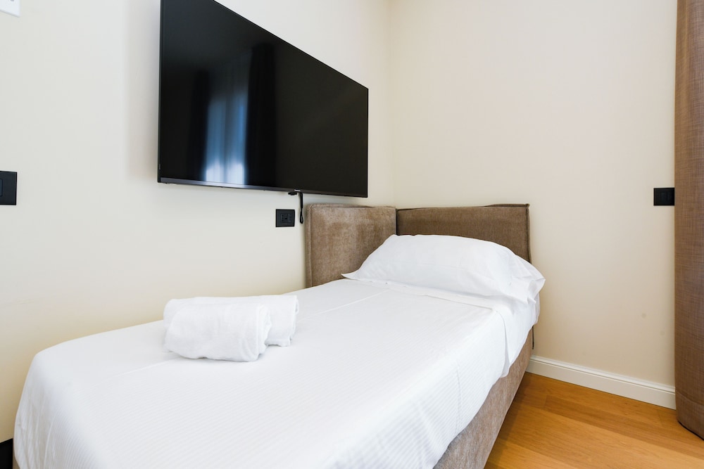 شقة بسرير مزدوج وسرير فردي بمطبخ صغير في الملحق، Best Western Hotel Arya 8/10