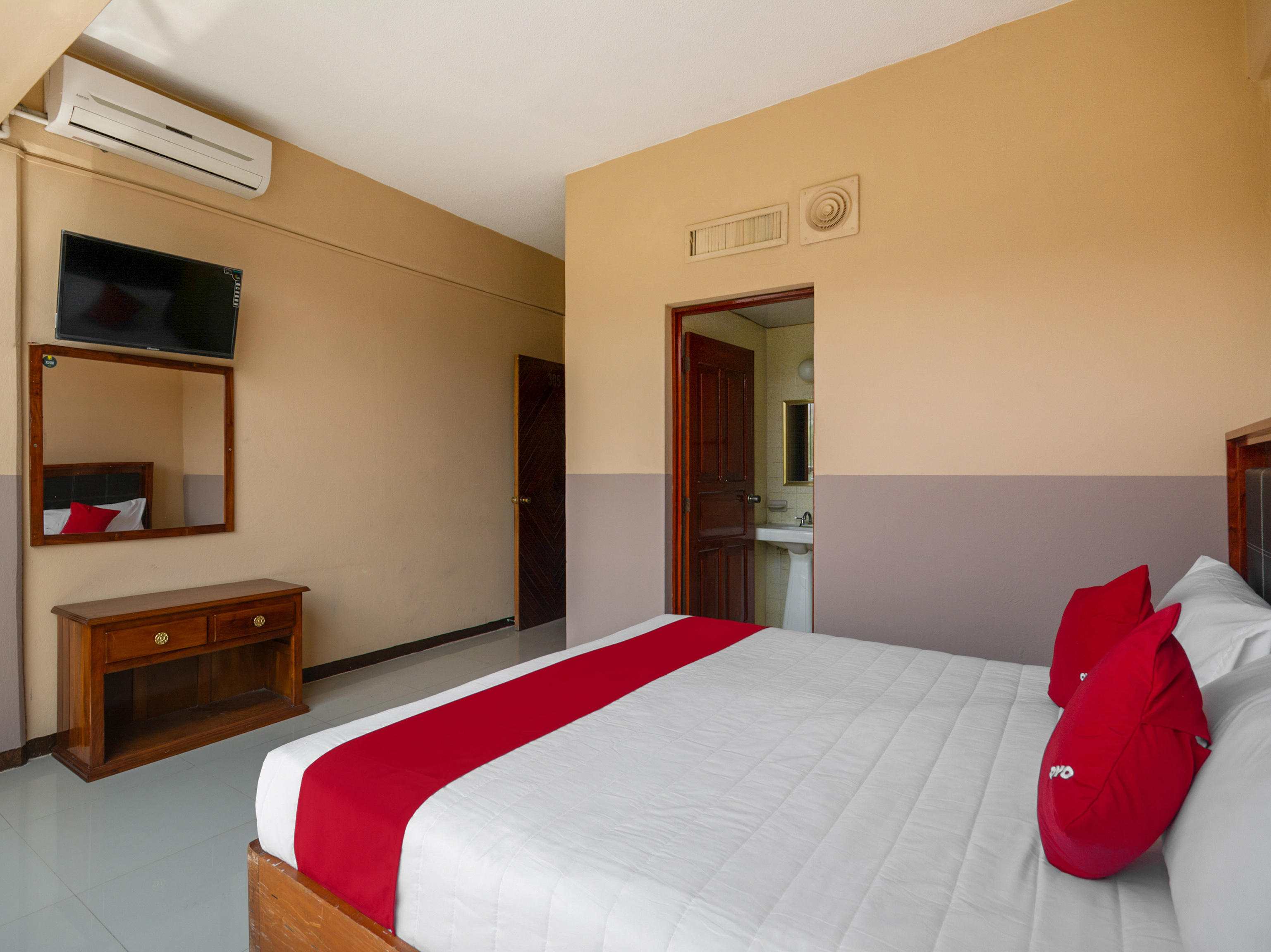 غرفة سوبيريور بسرير مزدوج، OYO Hotel Totonacapan, Papantla 3/6