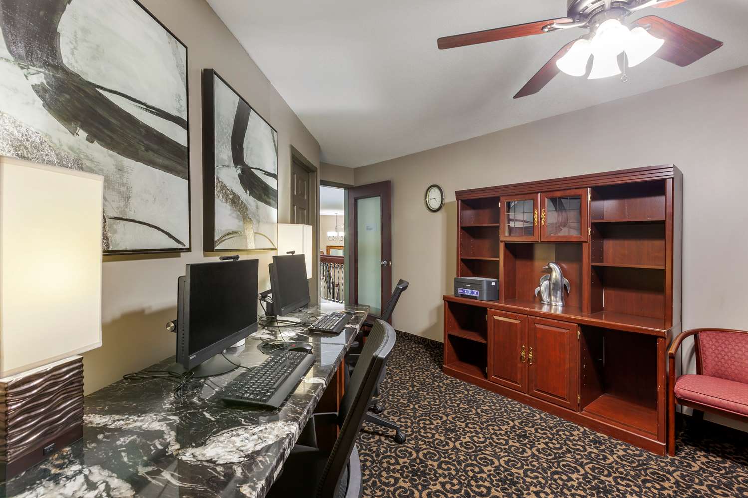 work area