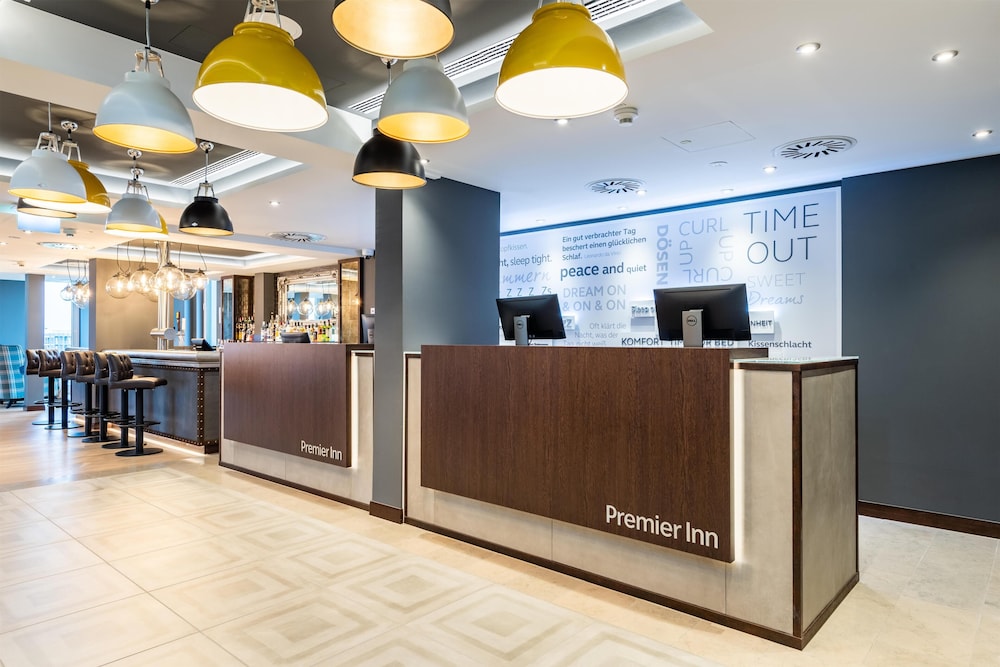 Lobby at Premier Inn Munchen City Schwabing Hotel, MUNICH